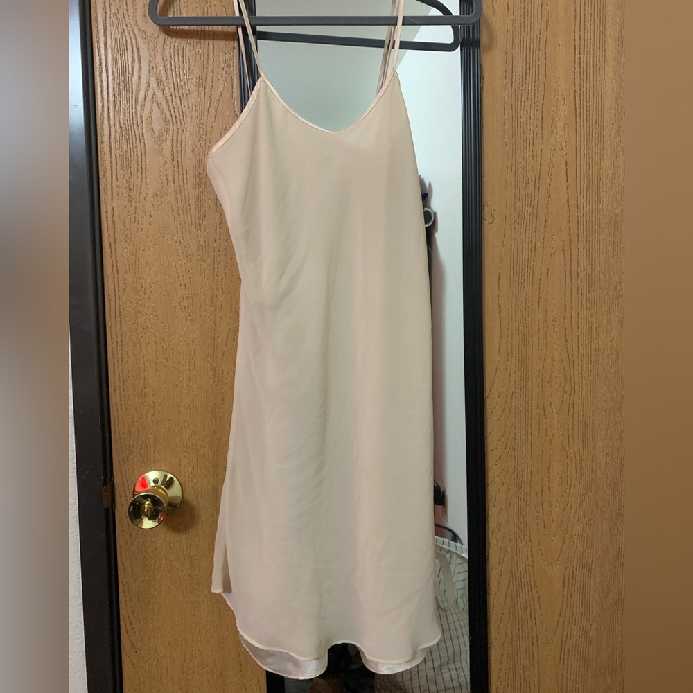 VINTAGE WHITE/CREAM SLIP DRESS — Amelia’s